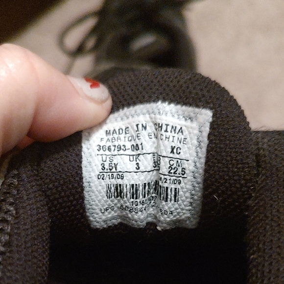 Kids Nike Black Mesh Shox - Picture 6 of 7